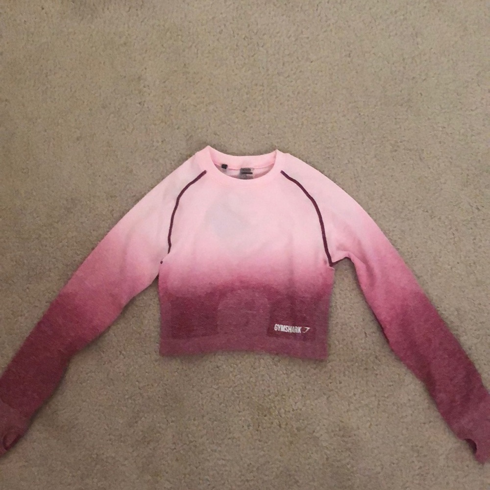 Gymshark ombré seamless crop too